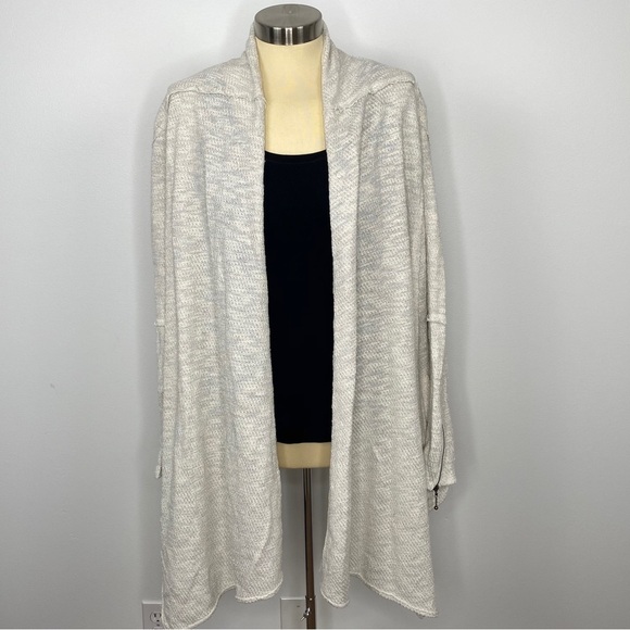 Knox Rose Cream Shimmer Boho Cardigan Sweater - Picture 1 of 16